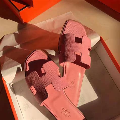 pink suede hermes oran sandals|hermes oran sandal price.